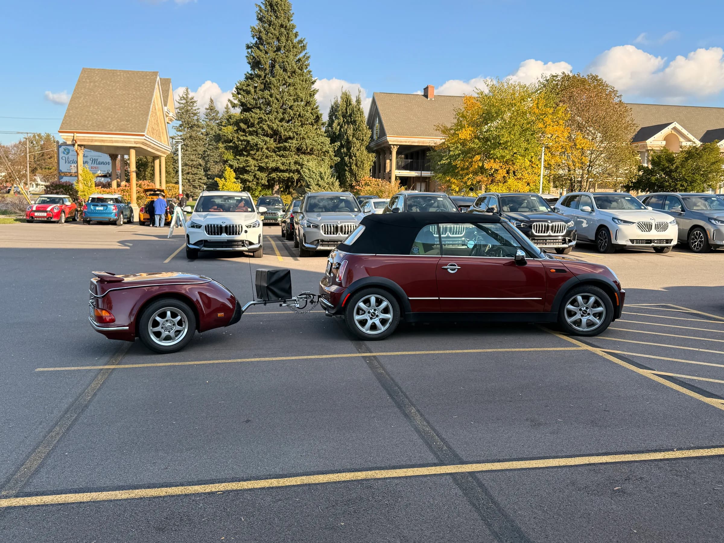 2007 Mini with Trailer