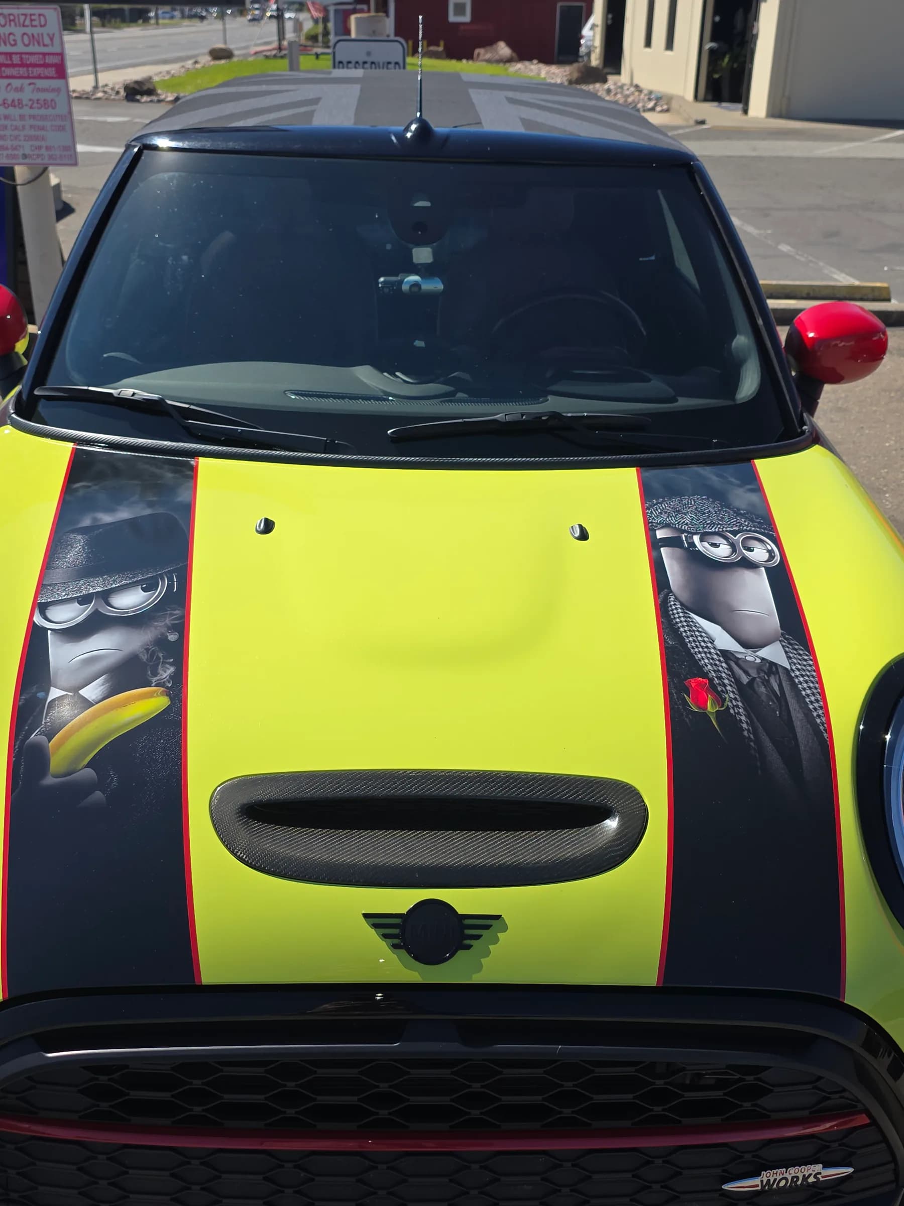 Minion Bob, a 2023 John Cooper Works Convertible