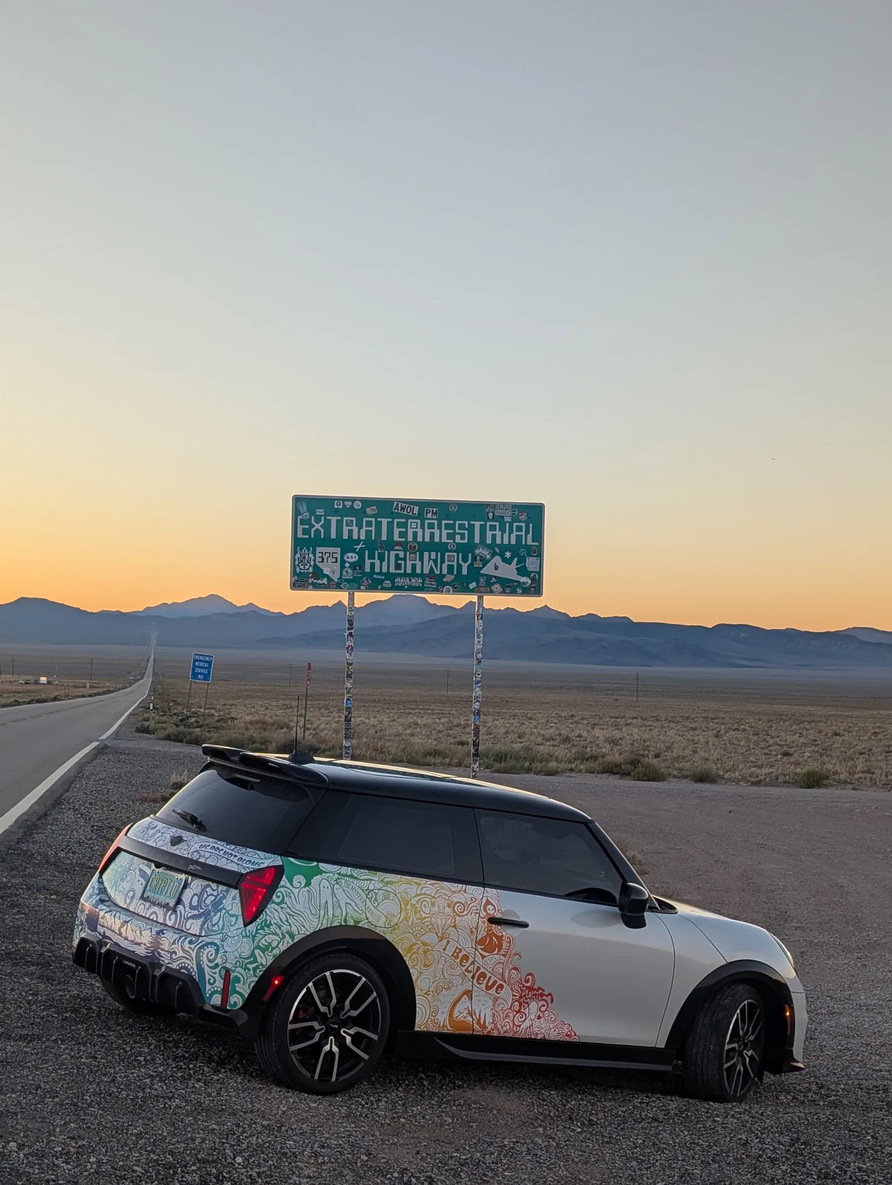 At the Extraterrestrial Highway